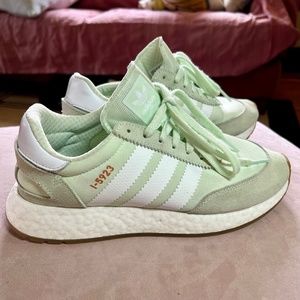 Adidas I-5923 Iniki Sneakers Mint Green/White/Gum, Size 8 1/2